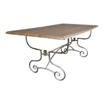 Attractive Designs Iron Dining Table